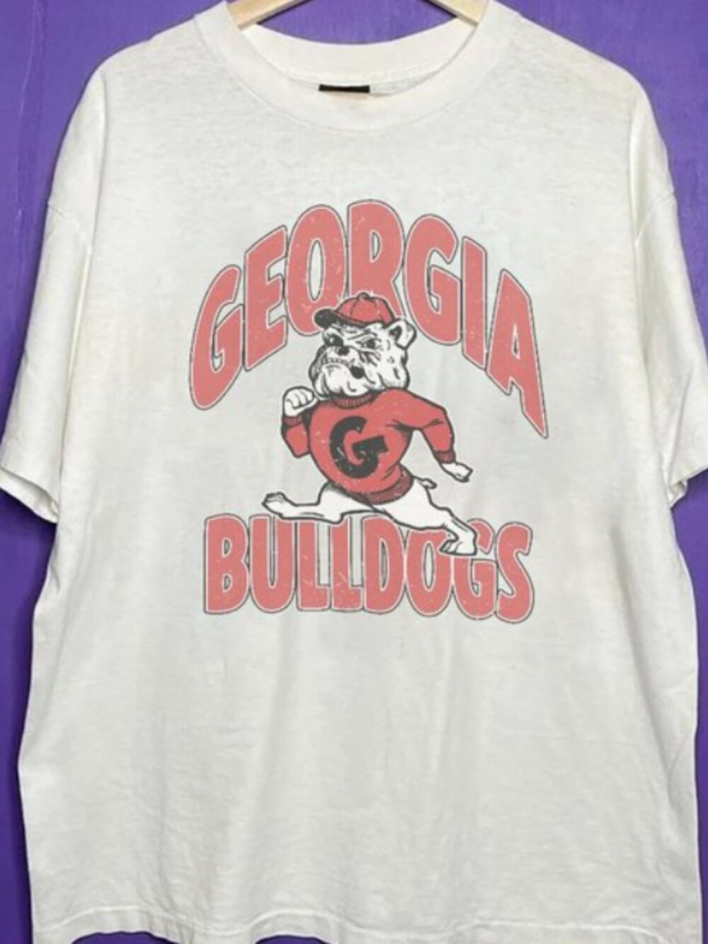 Vintage NCAA Georgia Bulldogs Shirt, Uga The Bulldog Shirt, Georgia Mascot Shirt